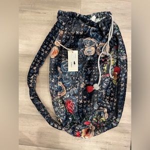 Johnny Was Drawstring Bag